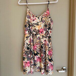 Everly Watercolor Floral Mini Dress